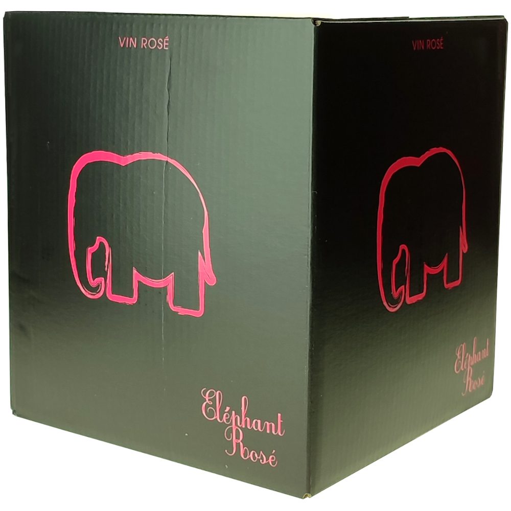 Lubéron Eléphant rose Bib 3L Les Animals